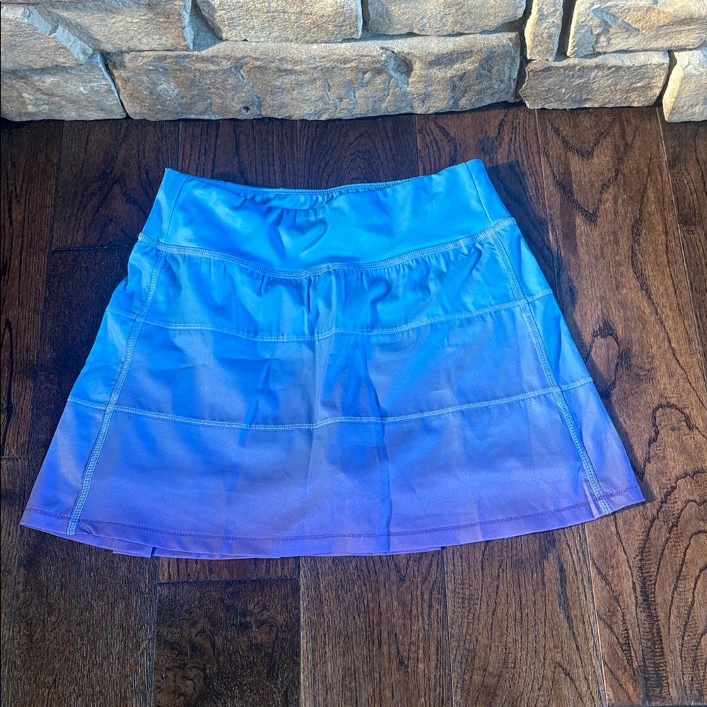 Blue and Purple Gradient Pickleball Skirt